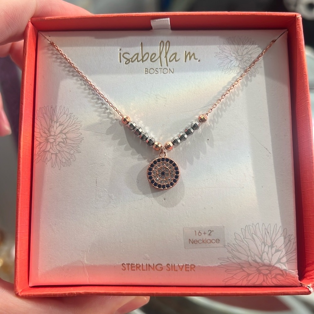 Isabella m. Necklace sterling silver